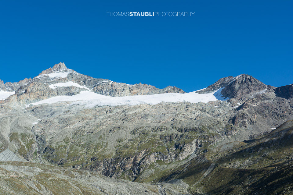 Zinalrothorn mit Rothorngletscher 2015