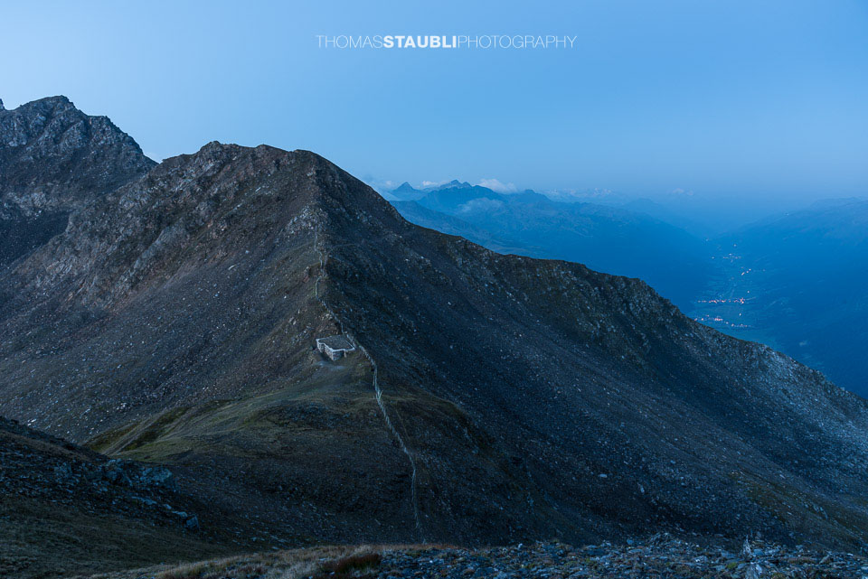 Tällilücke mit Blick ins Obergoms