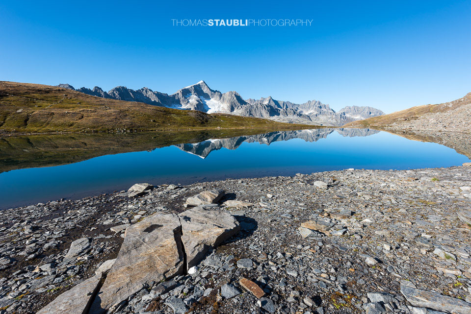 am Ufer des unteren Schwärziseelis