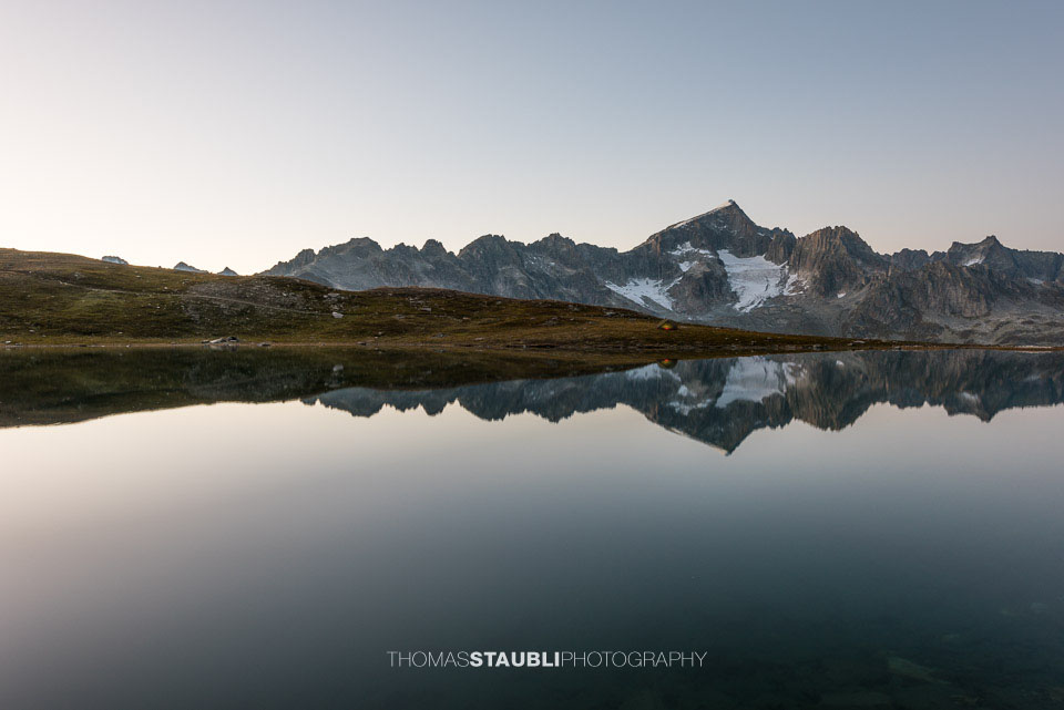 der Galenstock im Abendlicht