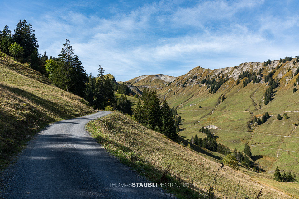 Blick von Turren Richtung Rückenegg und Mändli