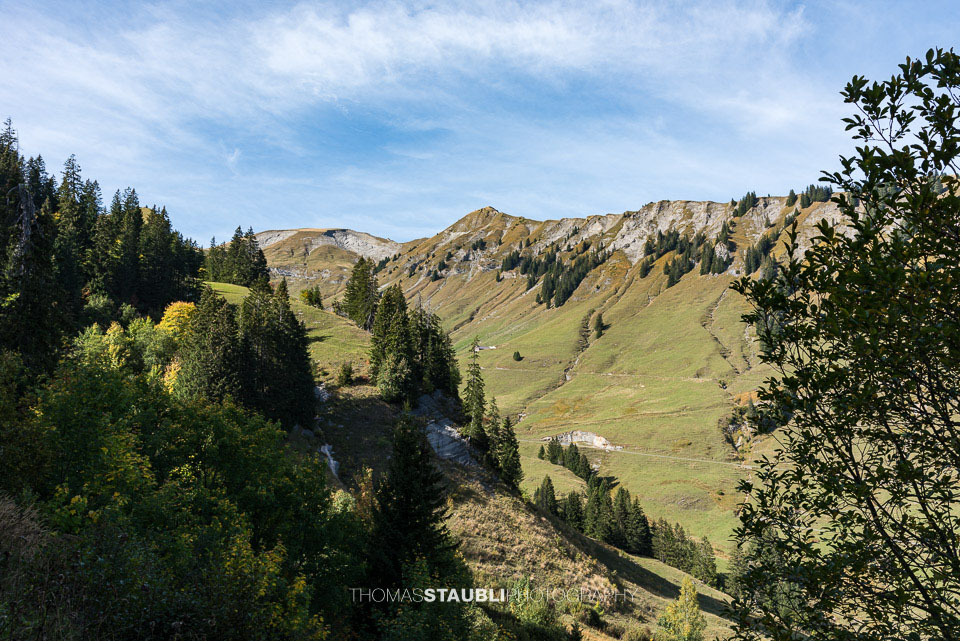 Blick Richtung Rückenegg und Mändli
