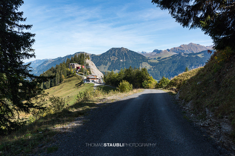 Bergstation der Lungern Turren Bahn