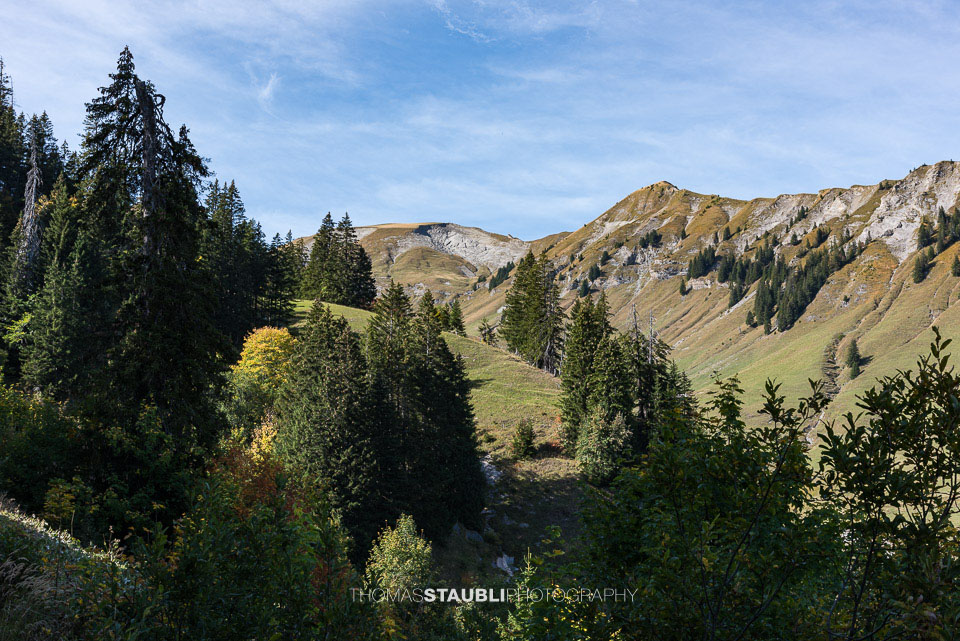 Blick von Turren Richtung Mändli