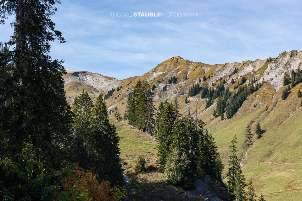 Blick von Turren Richtung Mändli