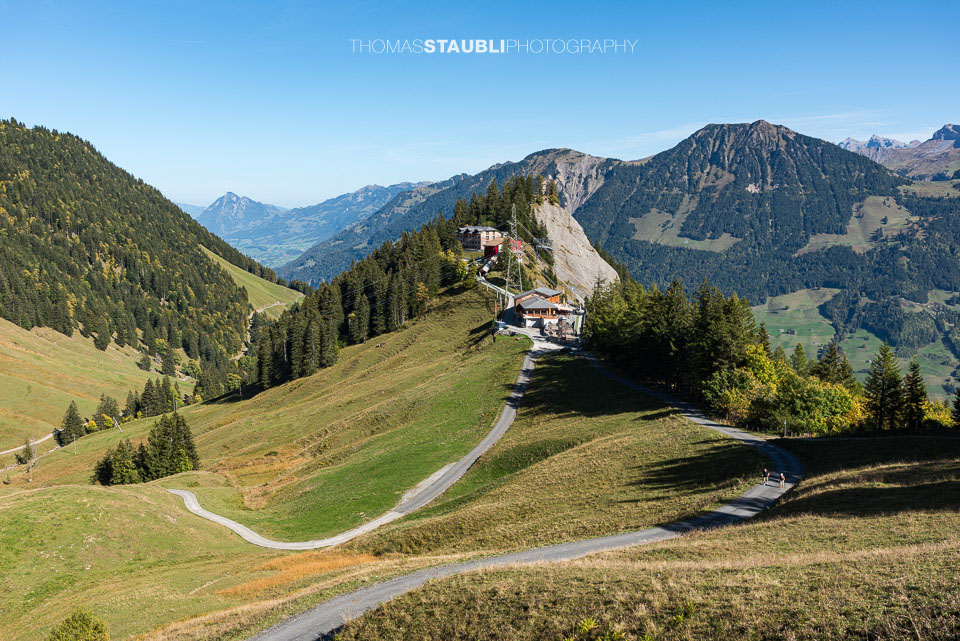 Bergstation der Lungern Turren Bahn