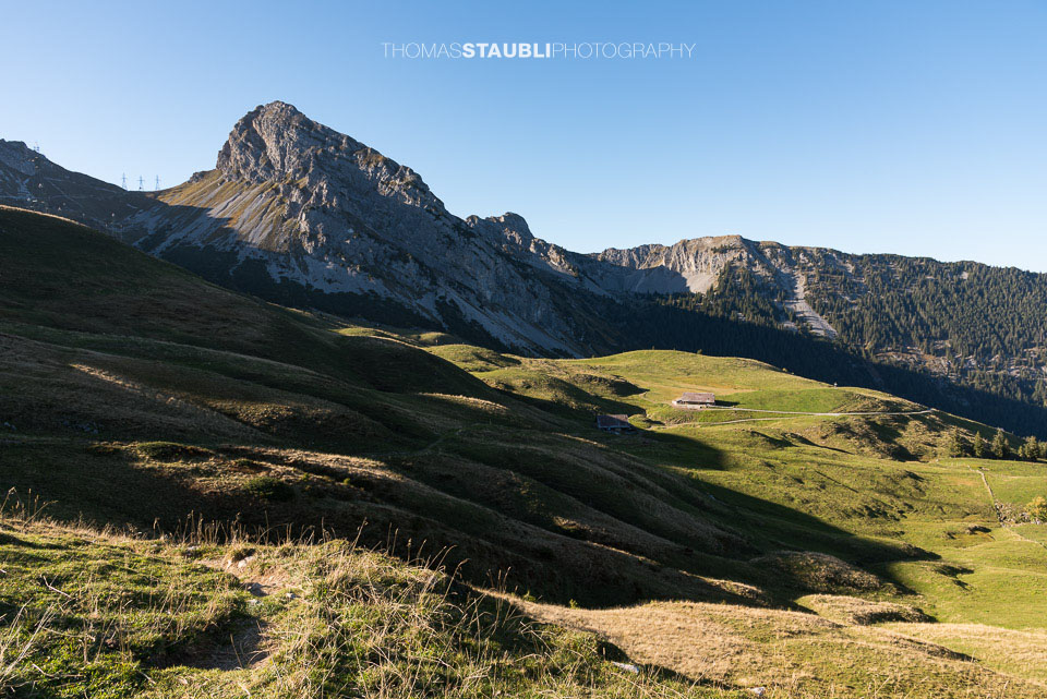 die Rossflue auf der Fluonalp
