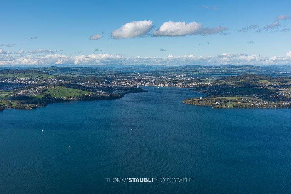 Felsenweg Bürgenstock mit Blick auf Luzern am Vierwaldstättersee