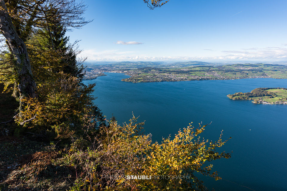 Blick vom Bürgenstock Richtung Luzern
