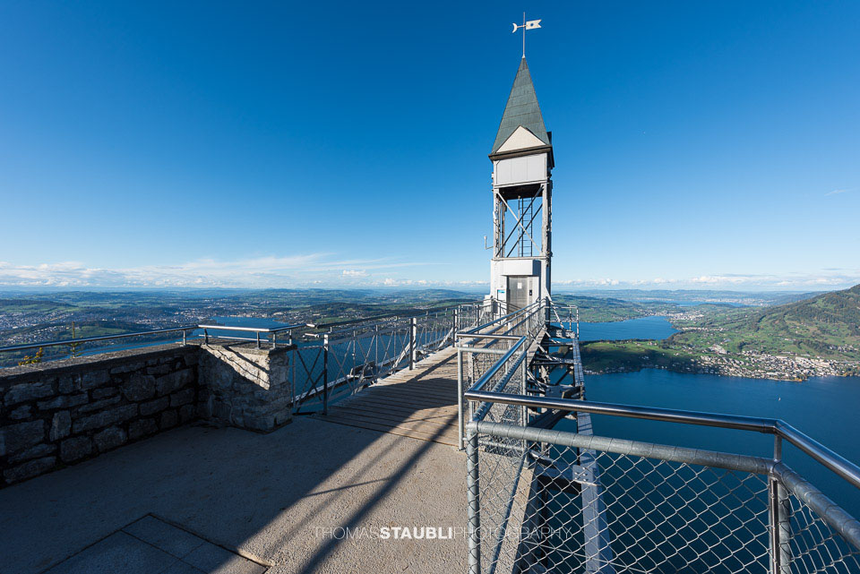 der Hammetschwand Lift auf dem Bürgenstock