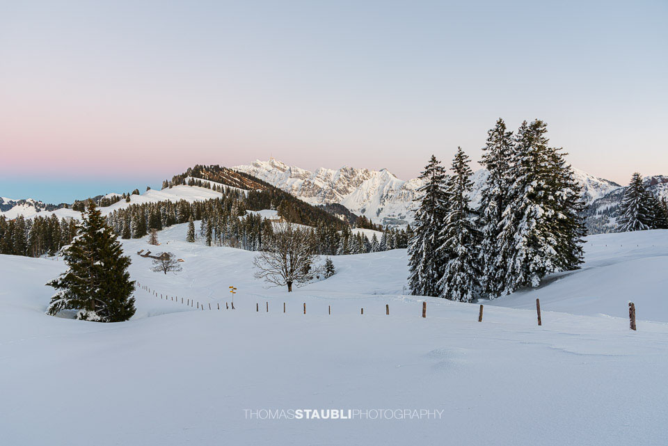 Abendstimmung auf der Hinter Chlosteralp