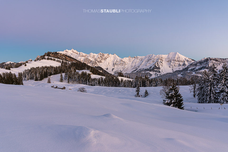 Abendstimmung auf der Hinter Chlosteralp