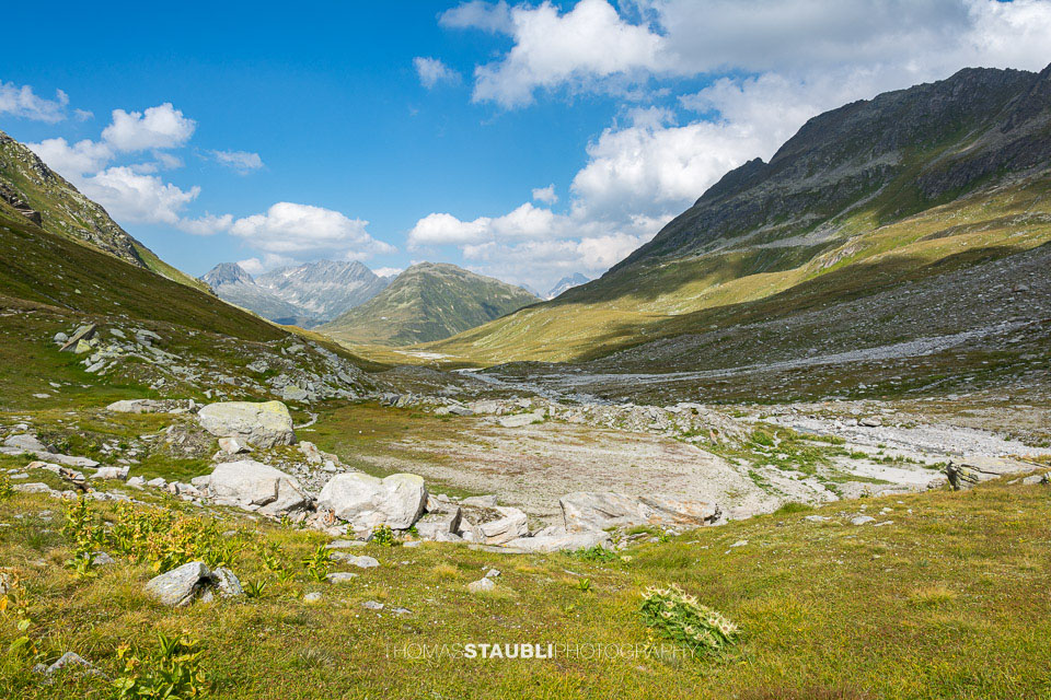 Wolken über dem Val Maighels