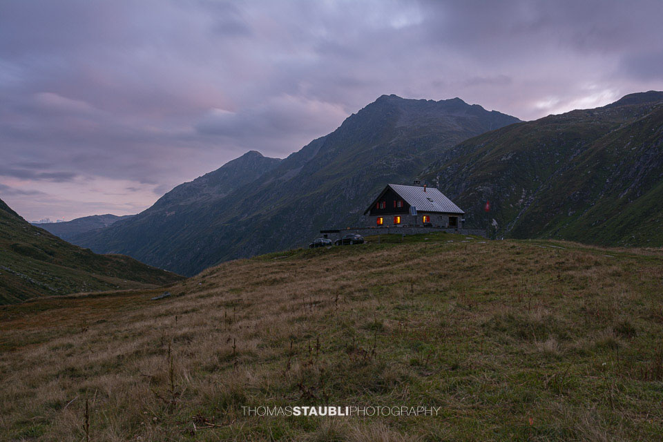 Morgendämmerung auf der Vermigelhütte