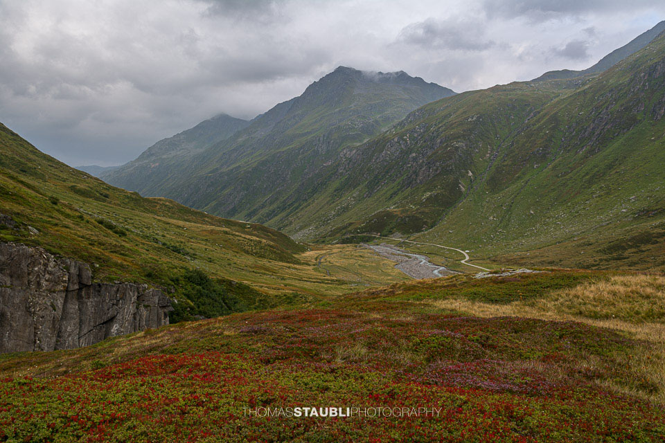 Blick von der Vermigelhütte ins Unteralptal