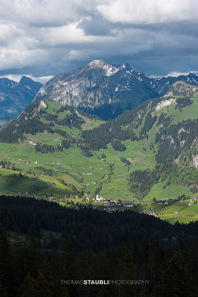 Blick auf Oberiberg
