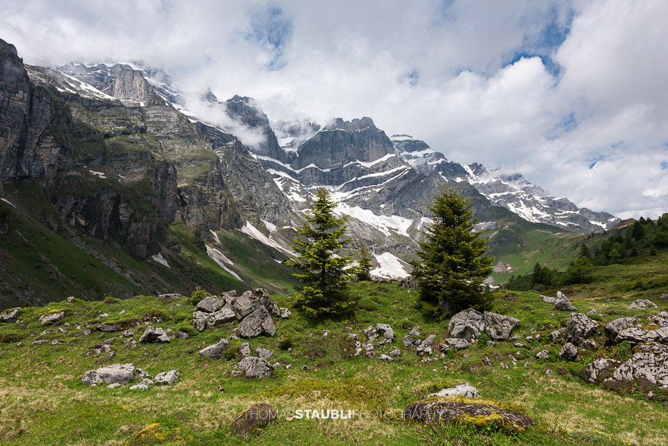 Wolken über dem Glärnisch
