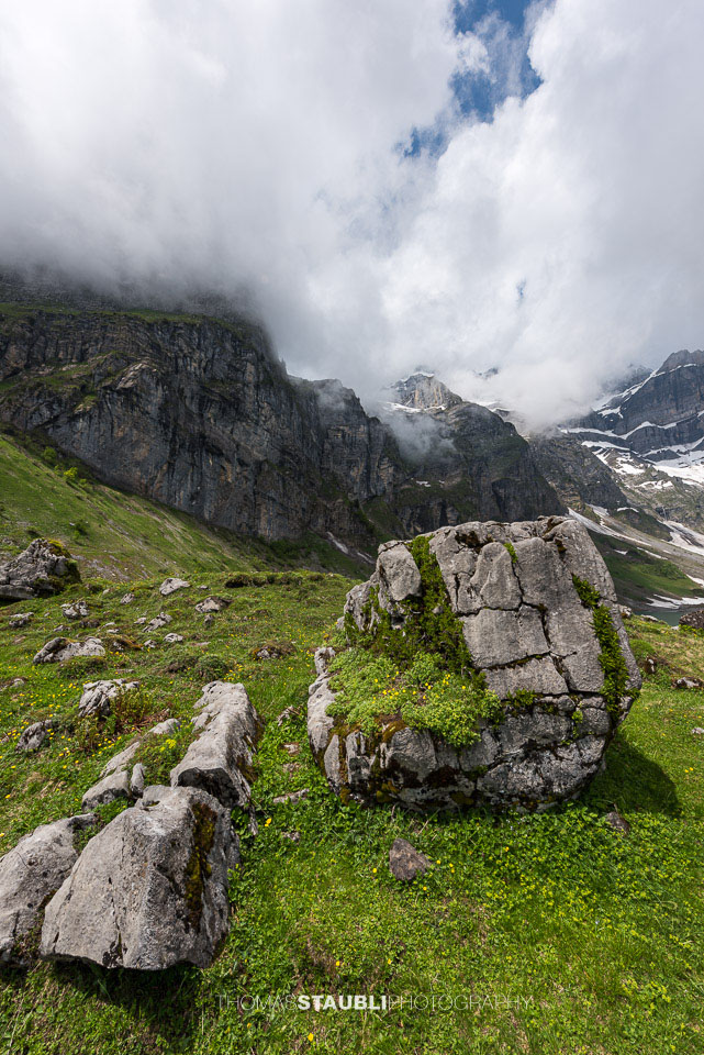 Wolken über dem Glärnisch