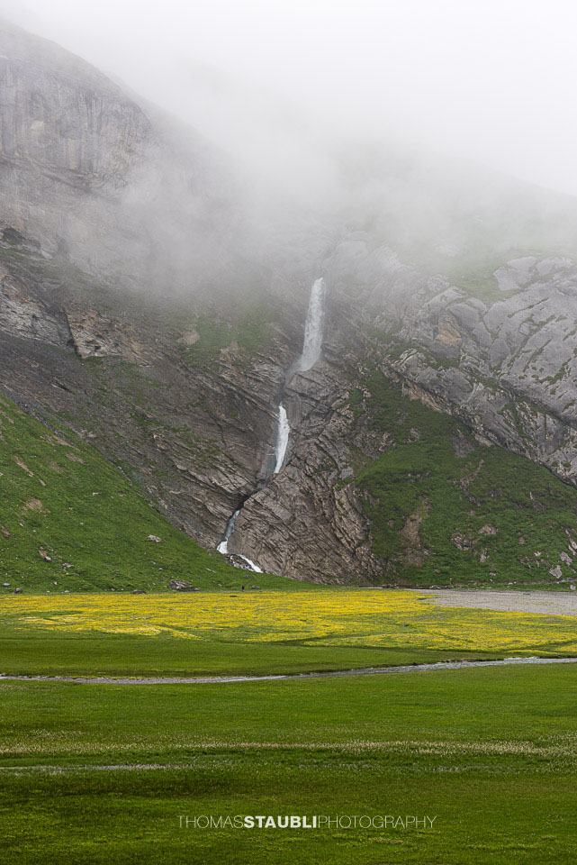 Wasserfall Segnesboden