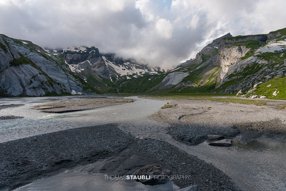 Schwemmebene auf dem Segnesboden