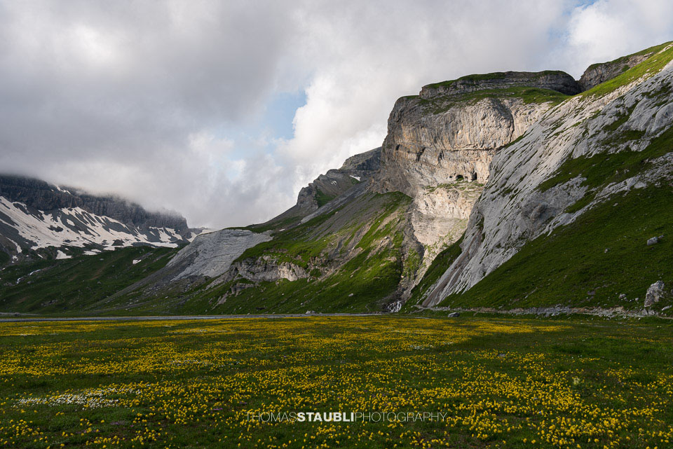 Abendstimmung auf dem Segnesboden