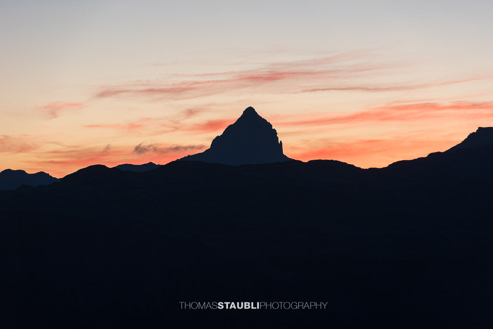 Höch Turm im Morgenrot