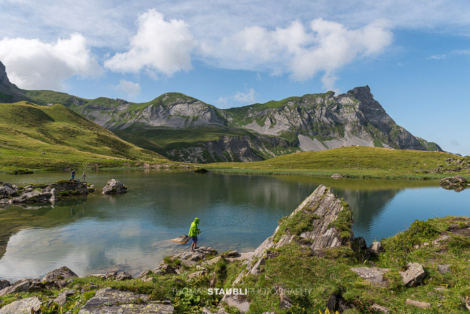 der Blausee auf der Melchsee-Frutt