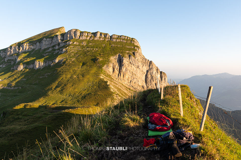 Morgenstimmung auf dem Jochlistock