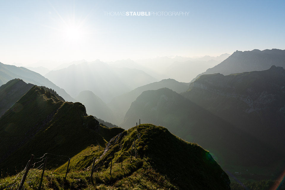 Morgendunst über dem Urnerland