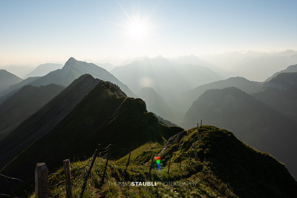 Morgendunst über dem Urnerland