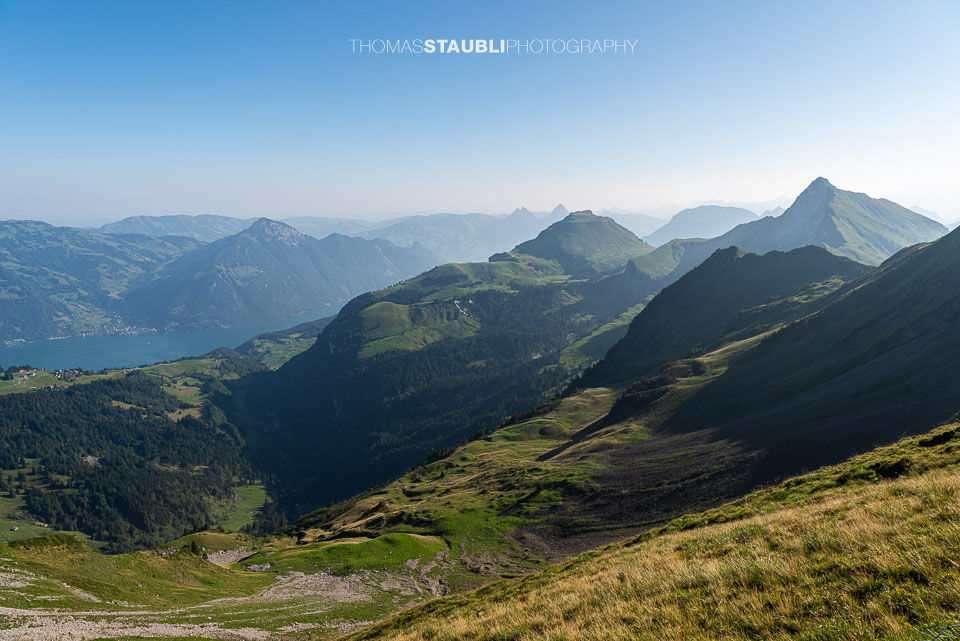 Morgendunst über der Zentralschweiz