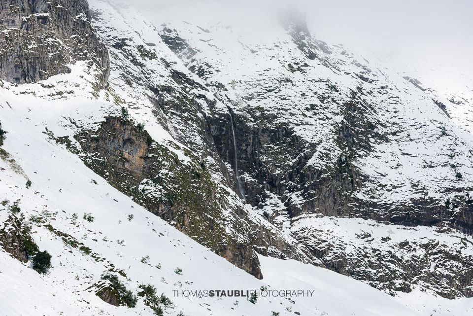 Impressionen am verschneiten Oberblegisee