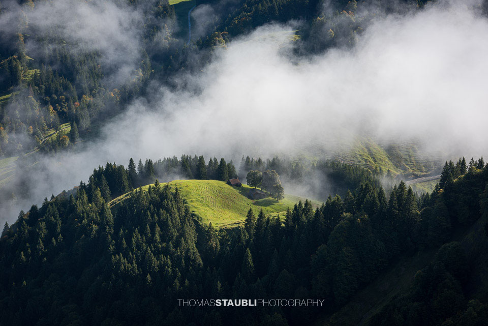 Wolken über der Schwägalp