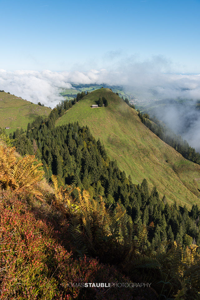 Blick vom Spicher bei Urnäsch