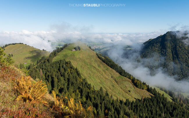 Blick vom Spicher bei Urnäsch
