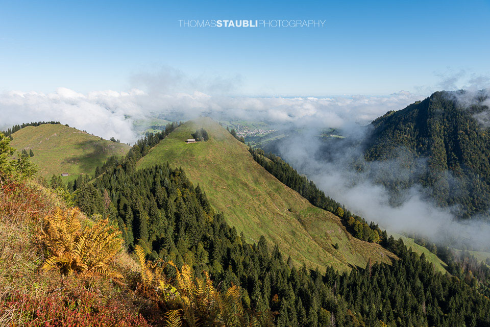 Blick vom Spicher bei Urnäsch