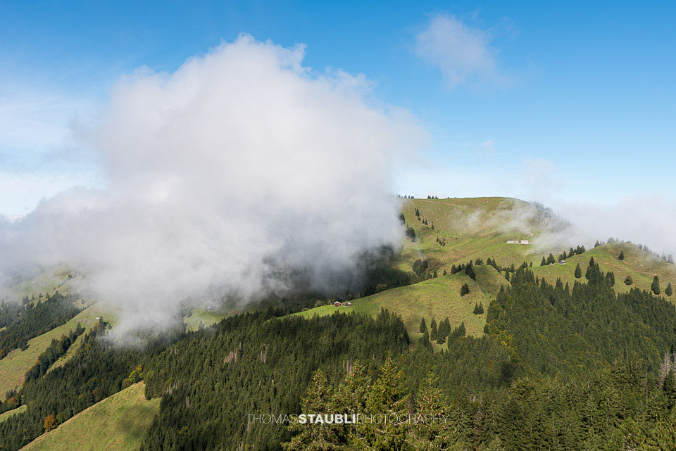 Wolken über der Hochalp