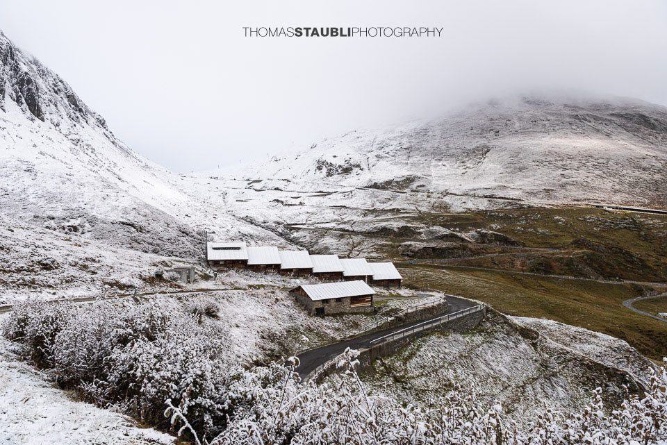 Schneefallgrenze am Oberalpass