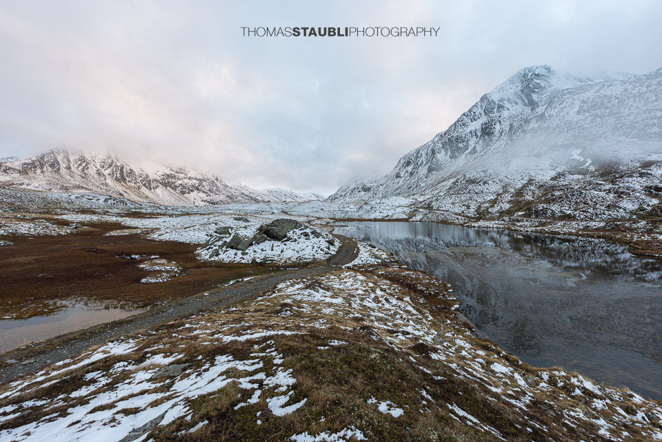 Abenddämmerung über dem Maighelstal