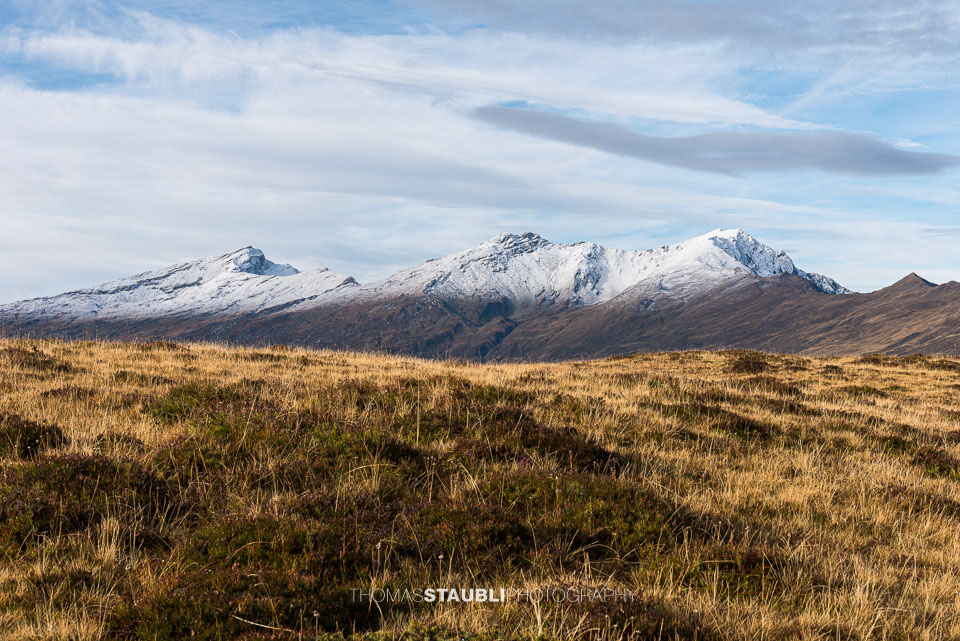 auf dem Glaser Grat mit Blick zum Tällihorn
