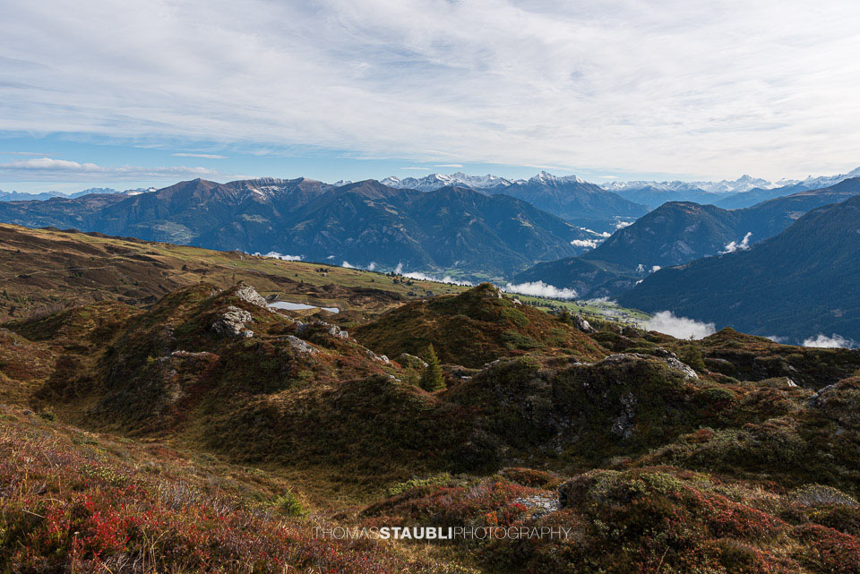 Blick vom Glaser Grat