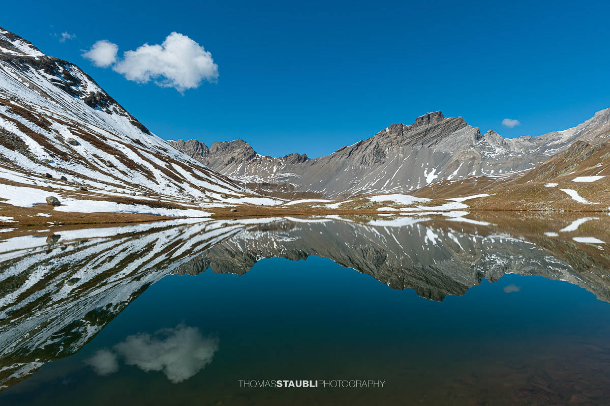 Spiegelung im Lai da Ravegs-ch Suot