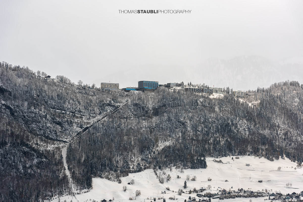 Winterstimmung auf dem Bürgenstock Resort