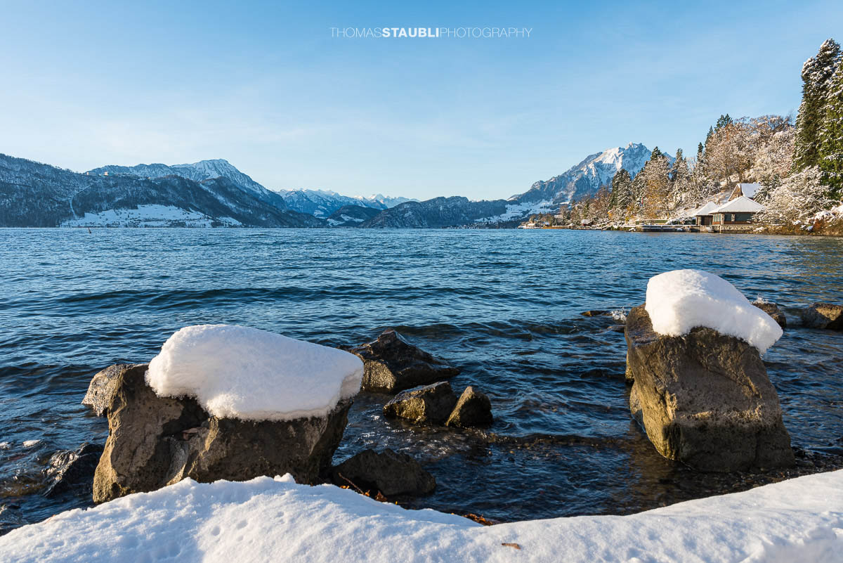 Wintermorgen am Vierwaldstättersee