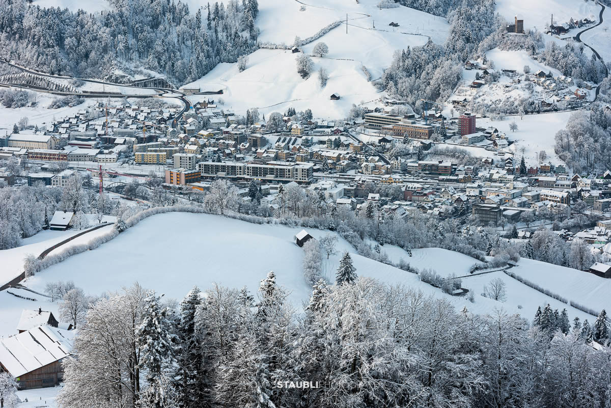Wattwil im Winterkleid