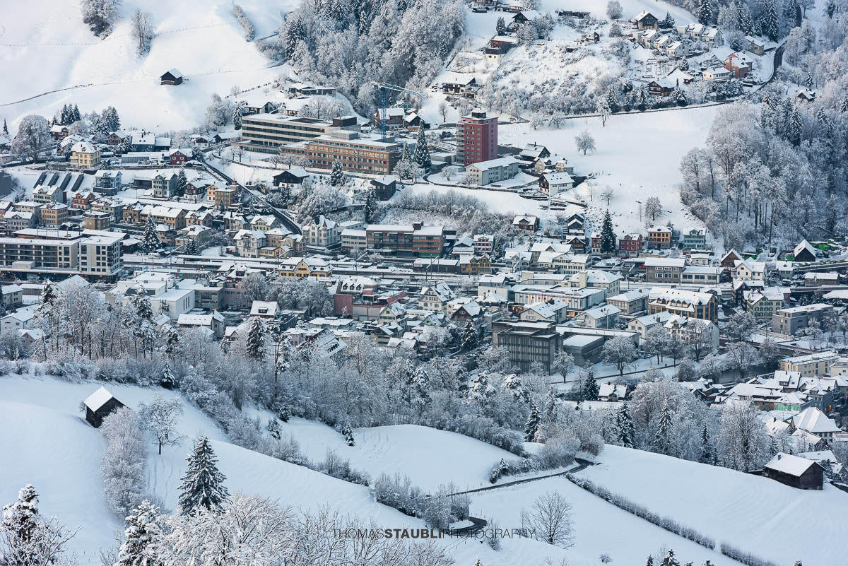 Wattwil im Winterkleid