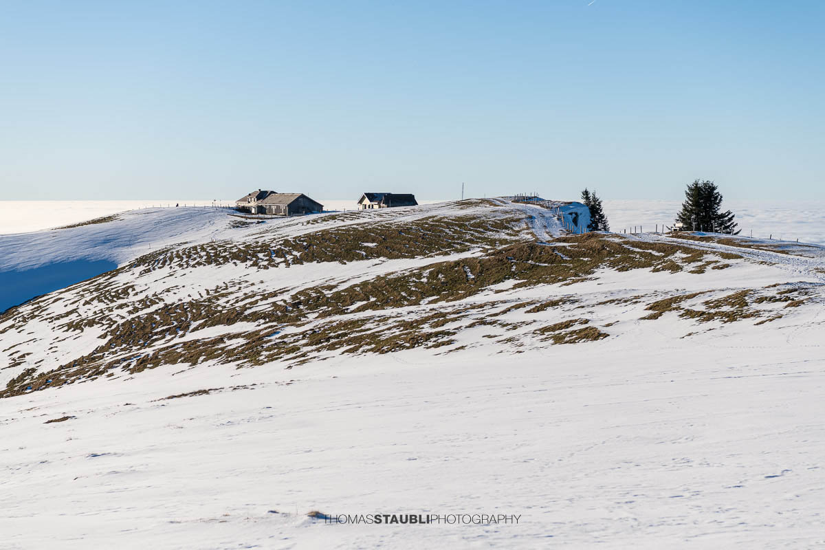 Winter auf dem Bergasthaus Hochalp bei Urnäsch