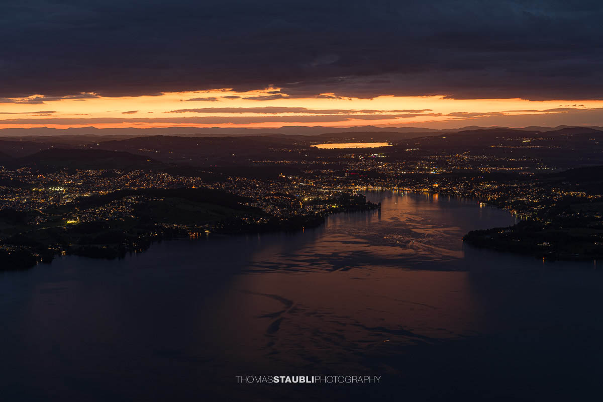 Lichtermeer im Luzerner Hinterland
