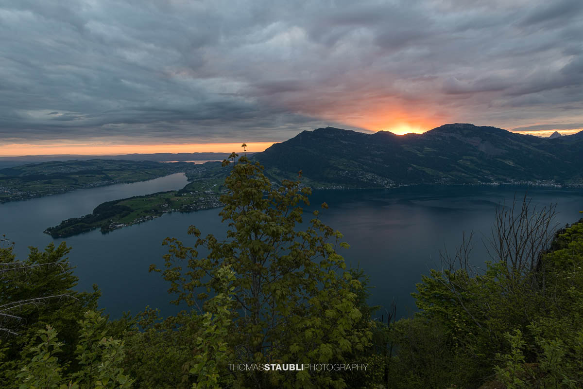 Sonnenaufgang über der Rigi