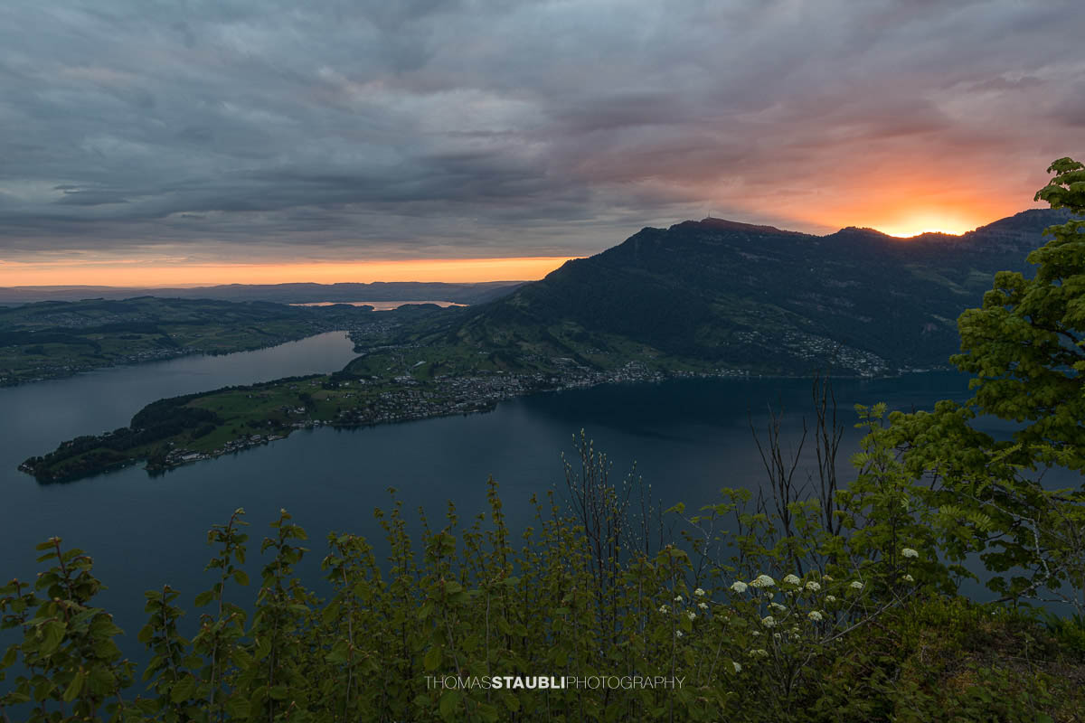 Sonnenaufgang über der Rigi
